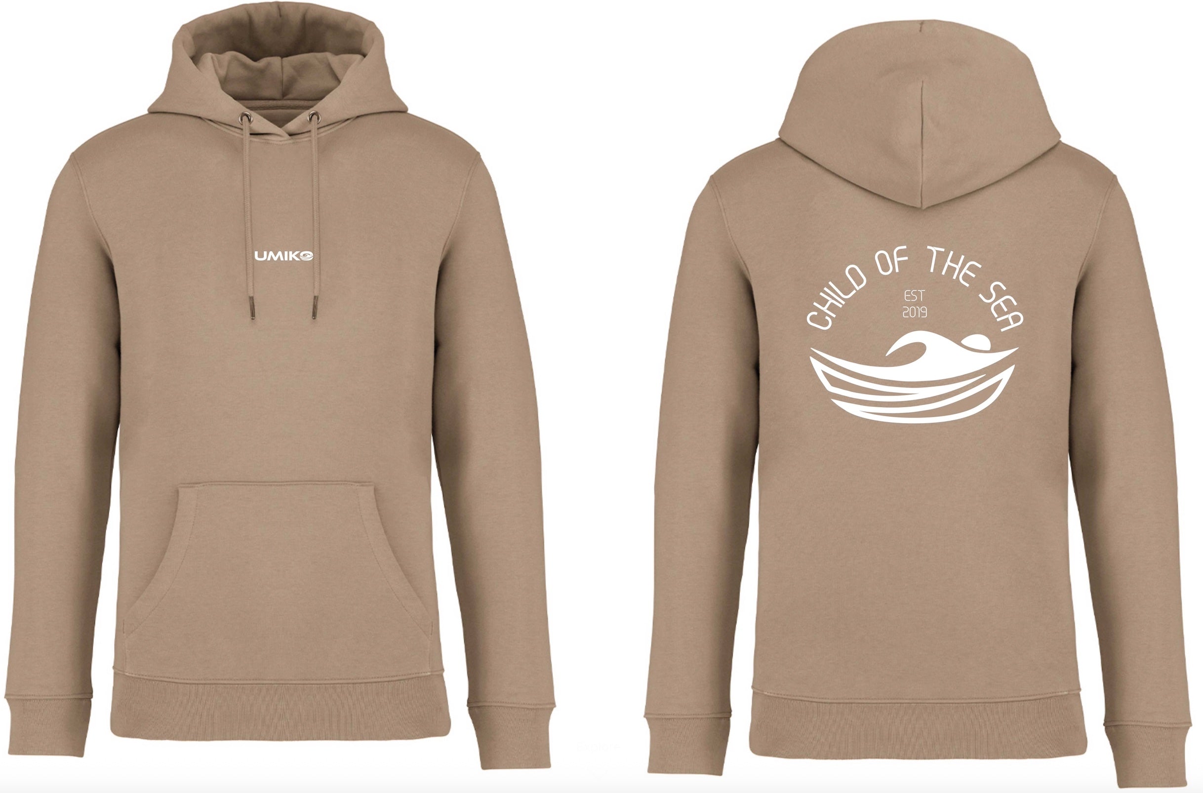 Unisex Heavyweight Hoodie - Wet Sand