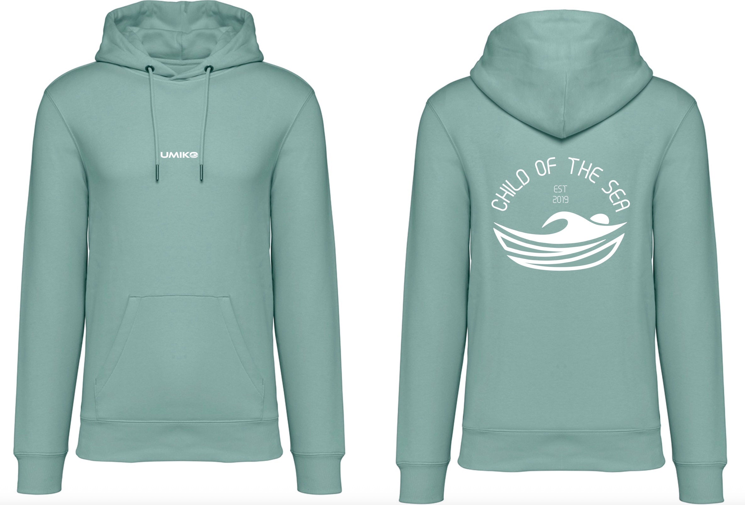 Unisex Heavyweight Hoodie - Jade Green