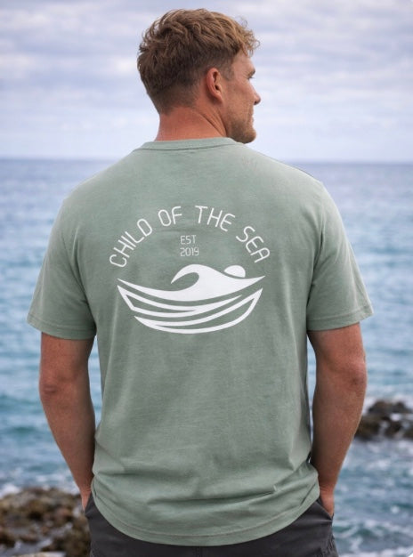 Organic Cotton T'shirt - Jade Green